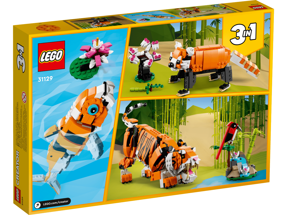 LEGO 31129 Majesteettinen tiikeri - ALETUU.FI