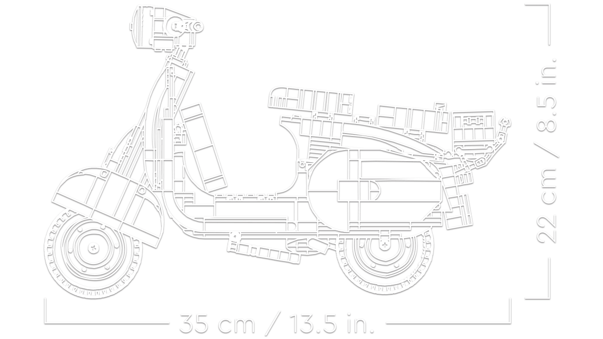 LEGO 10298 Vespa 125 - ALETUU.FI