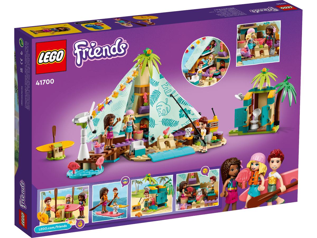 LEGO 41700 Luksusteltta rannalla - ALETUU.FI