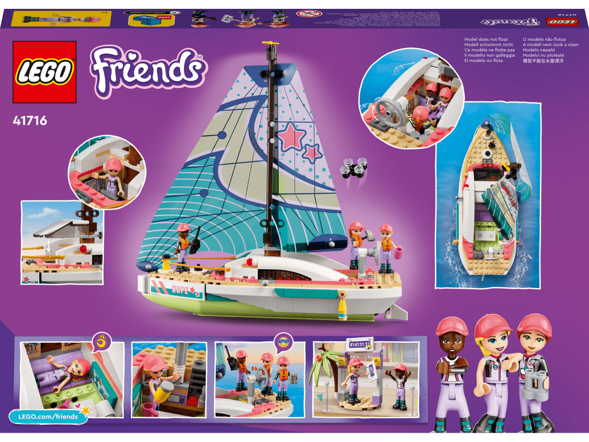 LEGO 41716 Stephanien purjehdusseikkailu - ALETUU.FI