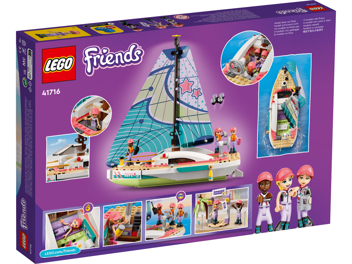 LEGO 41716 Stephanien purjehdusseikkailu - ALETUU.FI