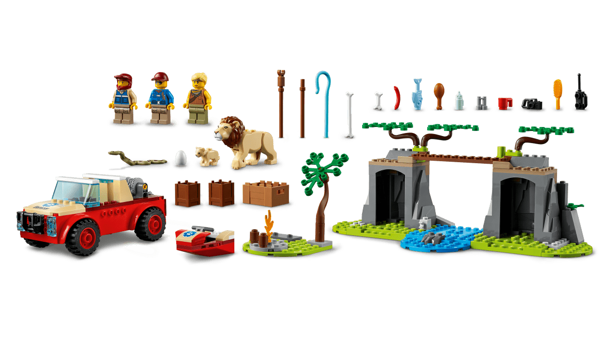 LEGO 60301 Villieläinten pelastusmaasturi - ALETUU.FI