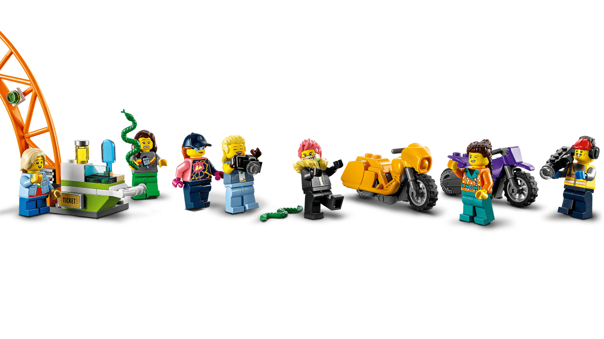 LEGO 60339 Kahden silmukan stunttishow’n areena - ALETUU.FI