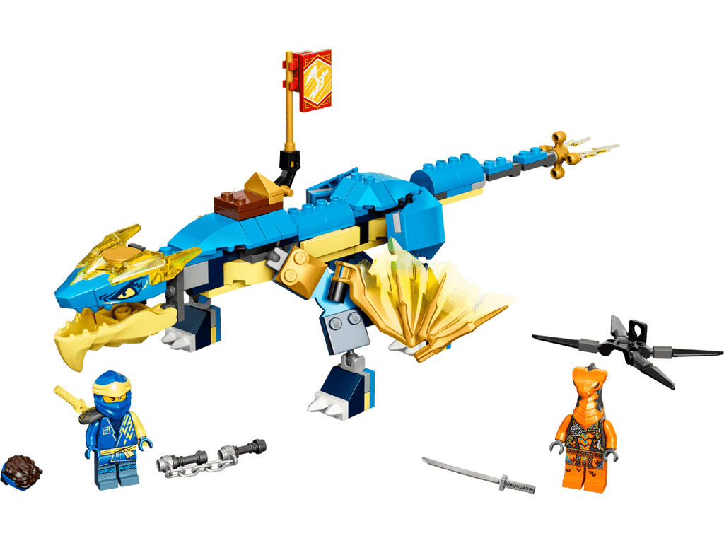 LEGO 71760 Evoluutio: Jayn ukkoslohikäärme - ALETUU.FI