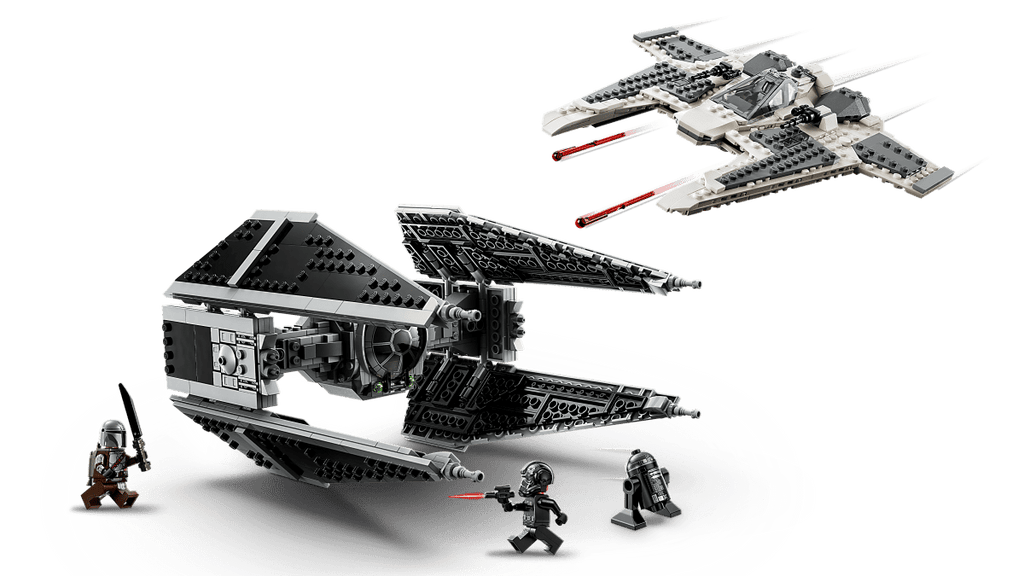 LEGO 75348 Mandalorialainen Fang-hävittäjä vs. TIE-torjuntahävittäjä - ALETUU.FI