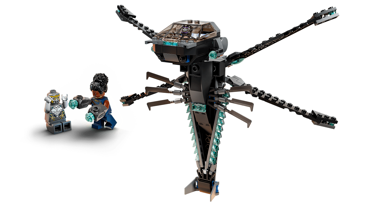 LEGO 76186 Mustan Pantterin lohikäärmelentokone - ALETUU.FI