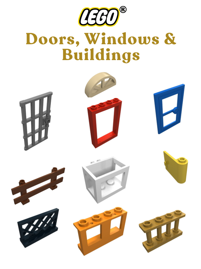 LEGO® Doors, Windows & Buildings – ALETUU.FI