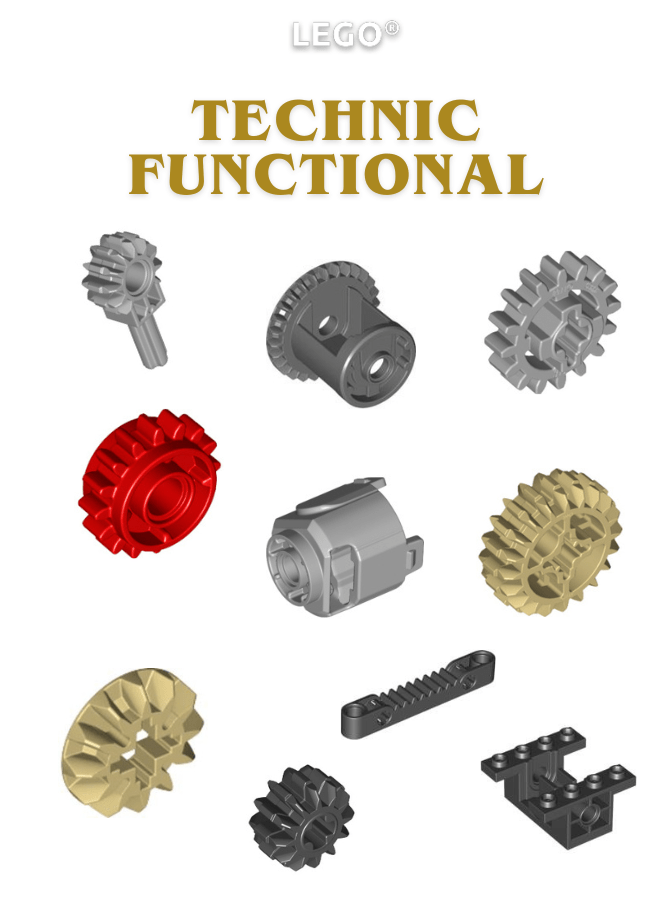 Parts, Technic Functional - ALETUU.FI