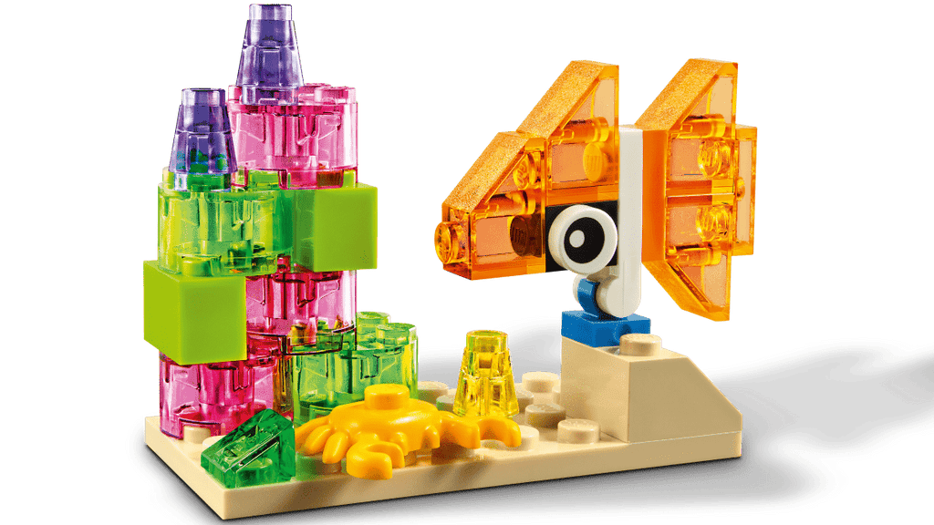 LEGO 11013 Luovan rakentajan läpinäkyvät palikat - ALETUU.FI