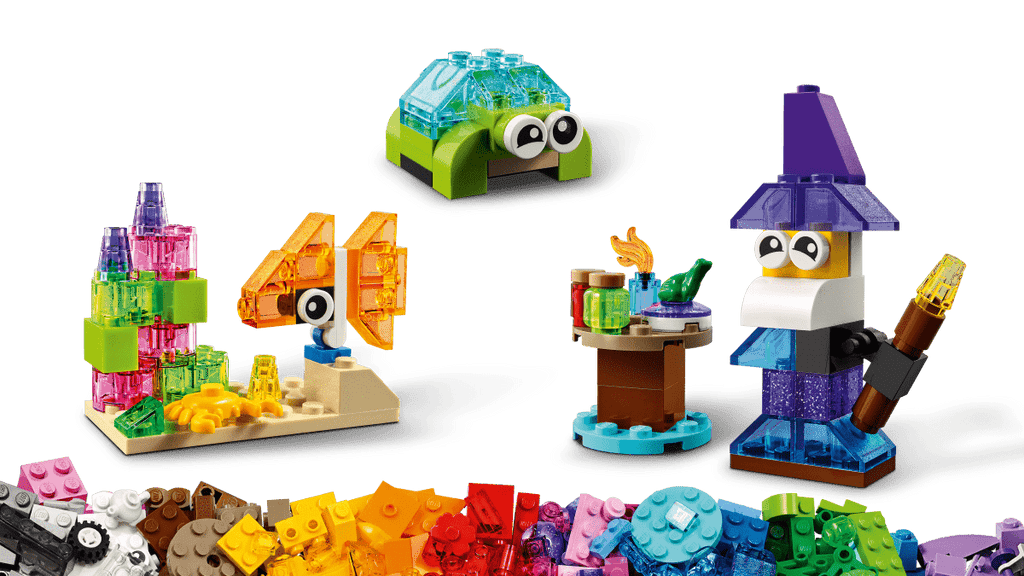 LEGO 11013 Luovan rakentajan läpinäkyvät palikat - ALETUU.FI