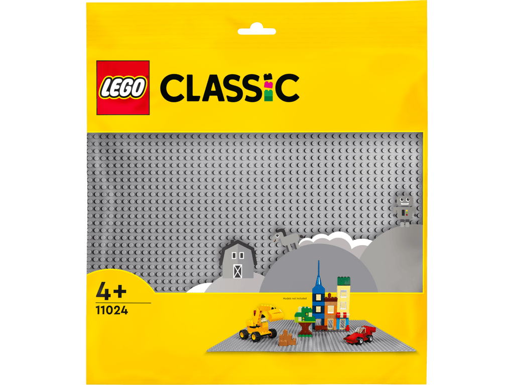 LEGO 11024 Harmaa rakennuslevy - ALETUU.FI