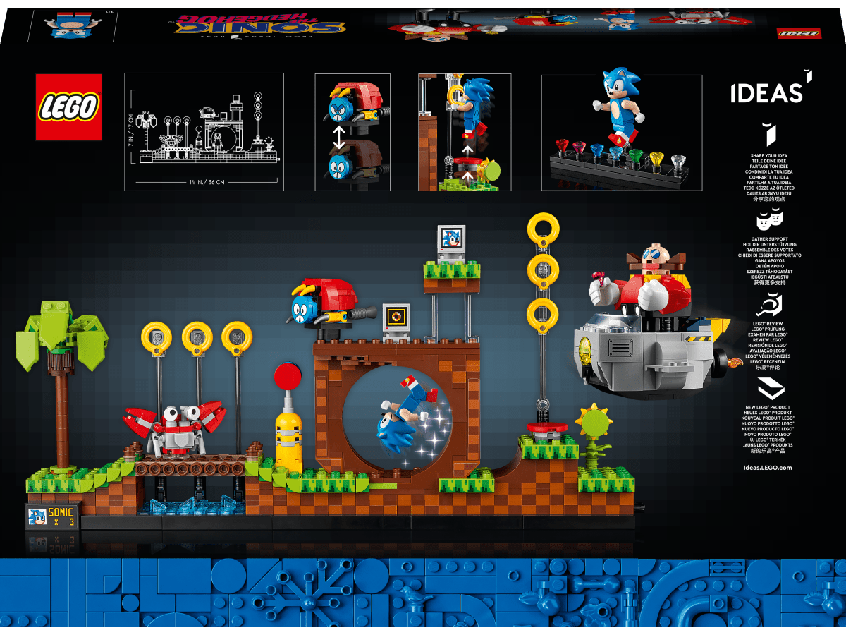 LEGO 21331 Sonic the Hedgehog™ – Green Hill Zone - ALETUU.FI