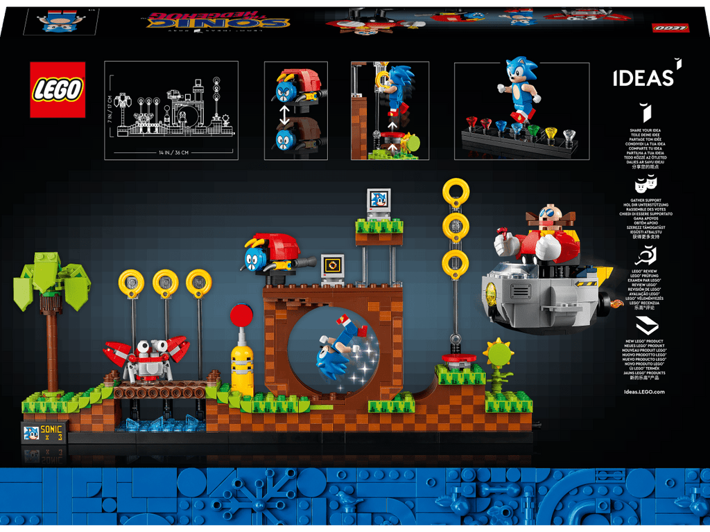 LEGO 21331 Sonic the Hedgehog™ – Green Hill Zone - ALETUU.FI