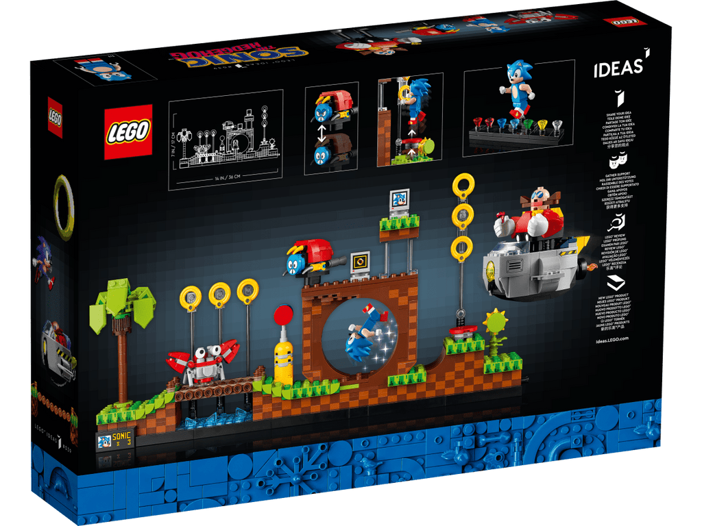 LEGO 21331 Sonic the Hedgehog™ – Green Hill Zone - ALETUU.FI