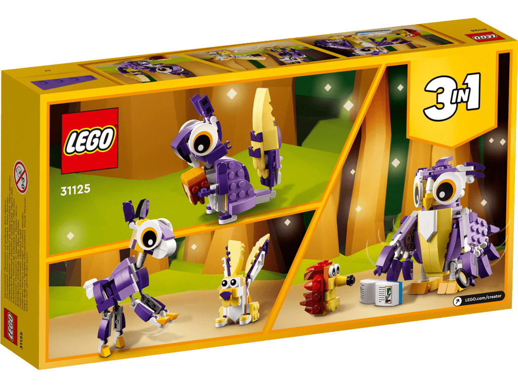 LEGO 31125 Mielikuvitusmetsän olennot - ALETUU.FI
