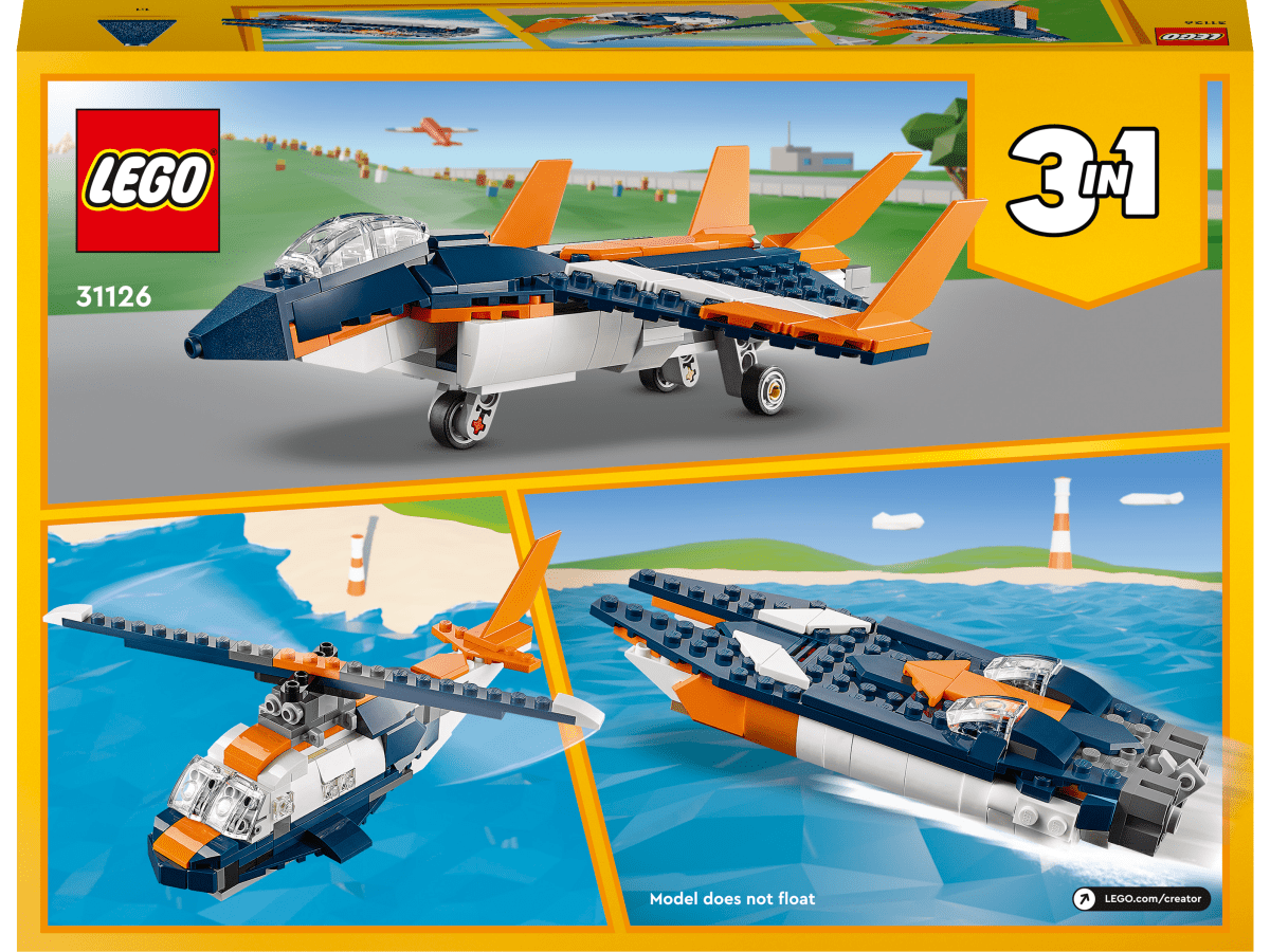 LEGO 31126 Yliäänikone - ALETUU.FI