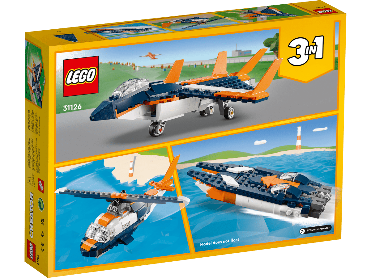 LEGO 31126 Yliäänikone - ALETUU.FI