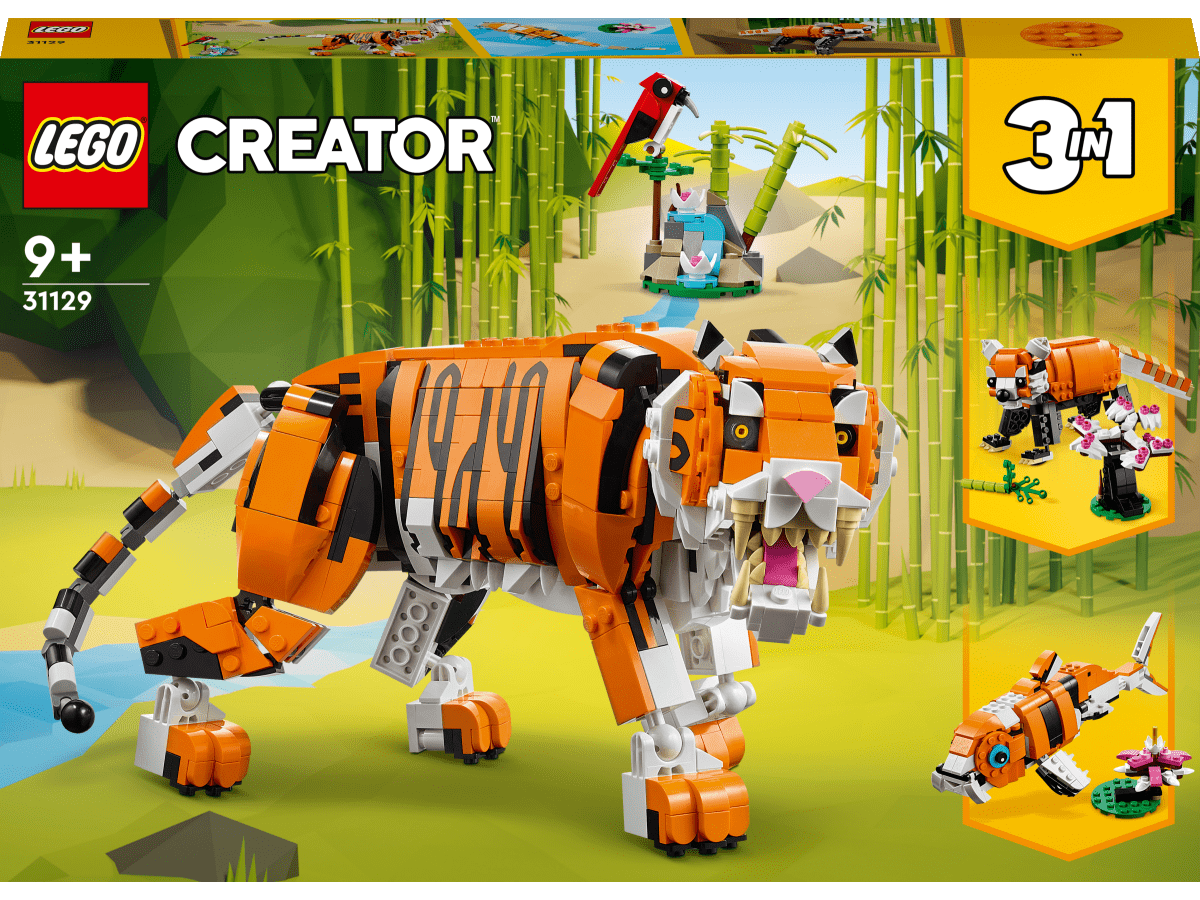 LEGO 31129 Majesteettinen tiikeri - ALETUU.FI