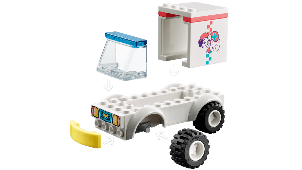 LEGO 41694 Eläinsairaalan ambulanssi - ALETUU.FI