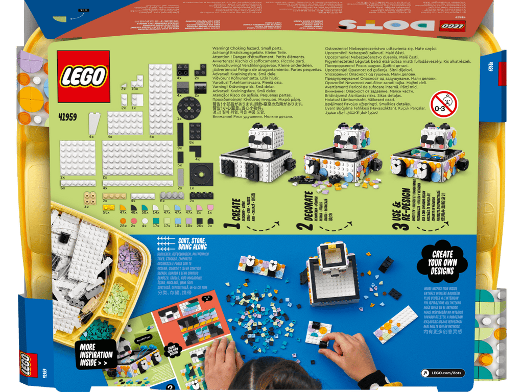 LEGO 41959 Söpö pandalokerikko - ALETUU.FI