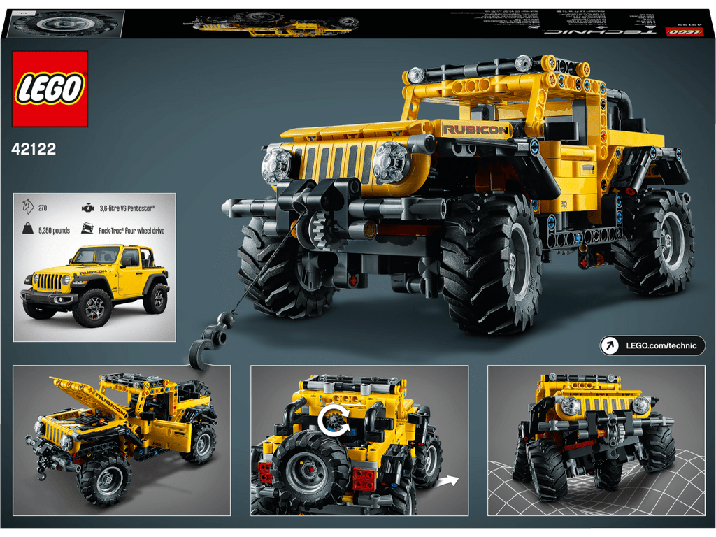 LEGO 42122 Jeep® Wrangler - ALETUU.FI