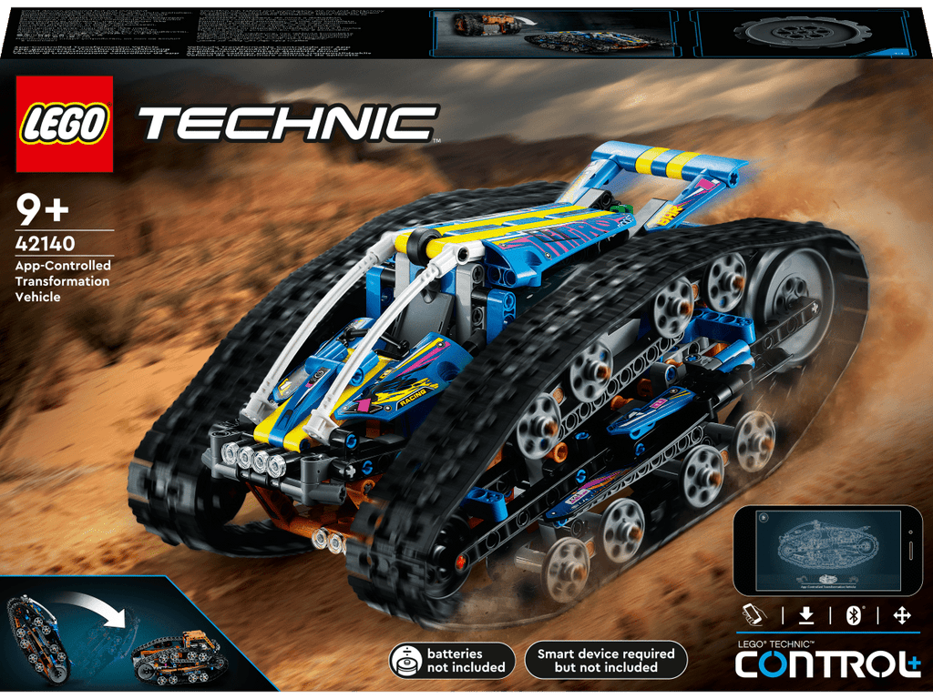 LEGO 42140 Sovelluksella ohjattava muunneltava auto - ALETUU.FI