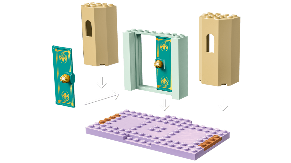 LEGO 43204 Annan ja Olafin leikit linnassa - ALETUU.FI