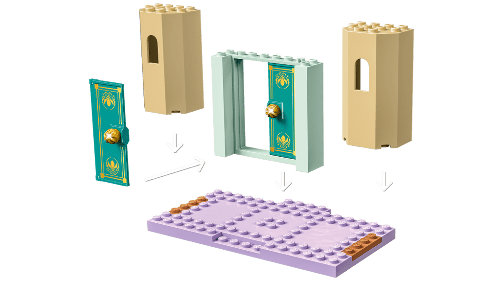 LEGO 43204 Annan ja Olafin leikit linnassa - ALETUU.FI