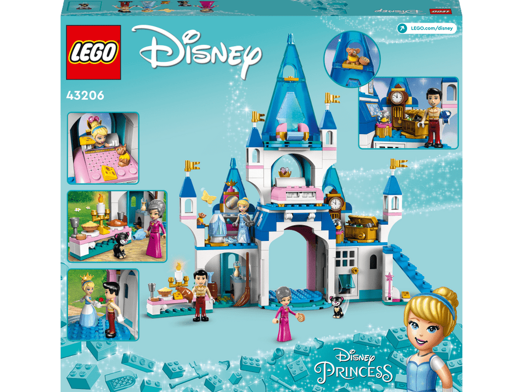 LEGO 43206 Tuhkimon ja prinssi Uljaan linna - ALETUU.FI