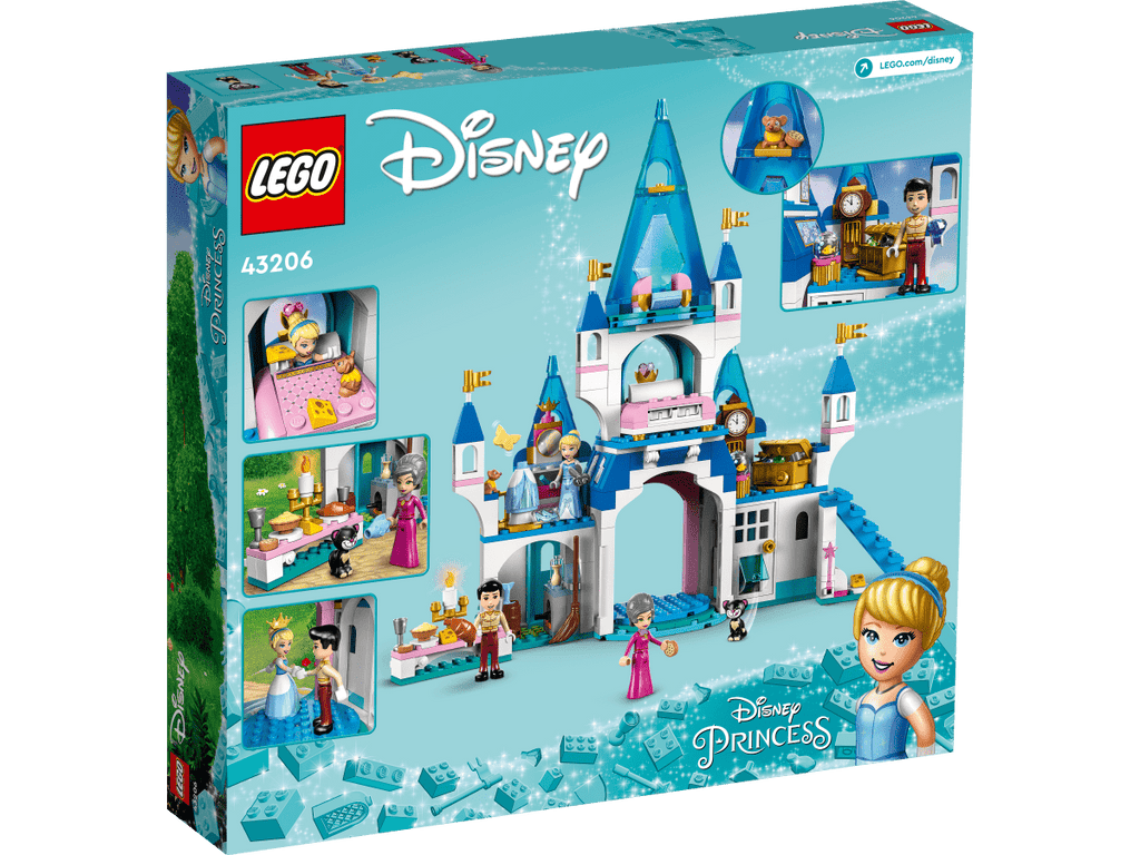 LEGO 43206 Tuhkimon ja prinssi Uljaan linna - ALETUU.FI