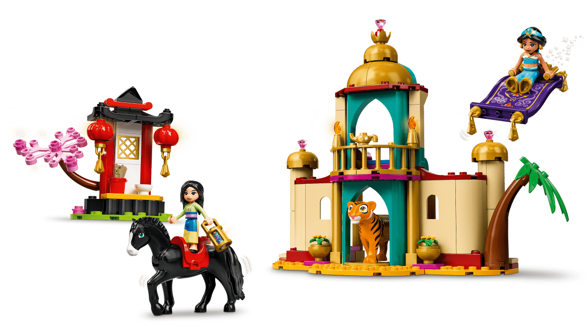 LEGO 43208 Jasminen ja Mulanin seikkailu - ALETUU.FI