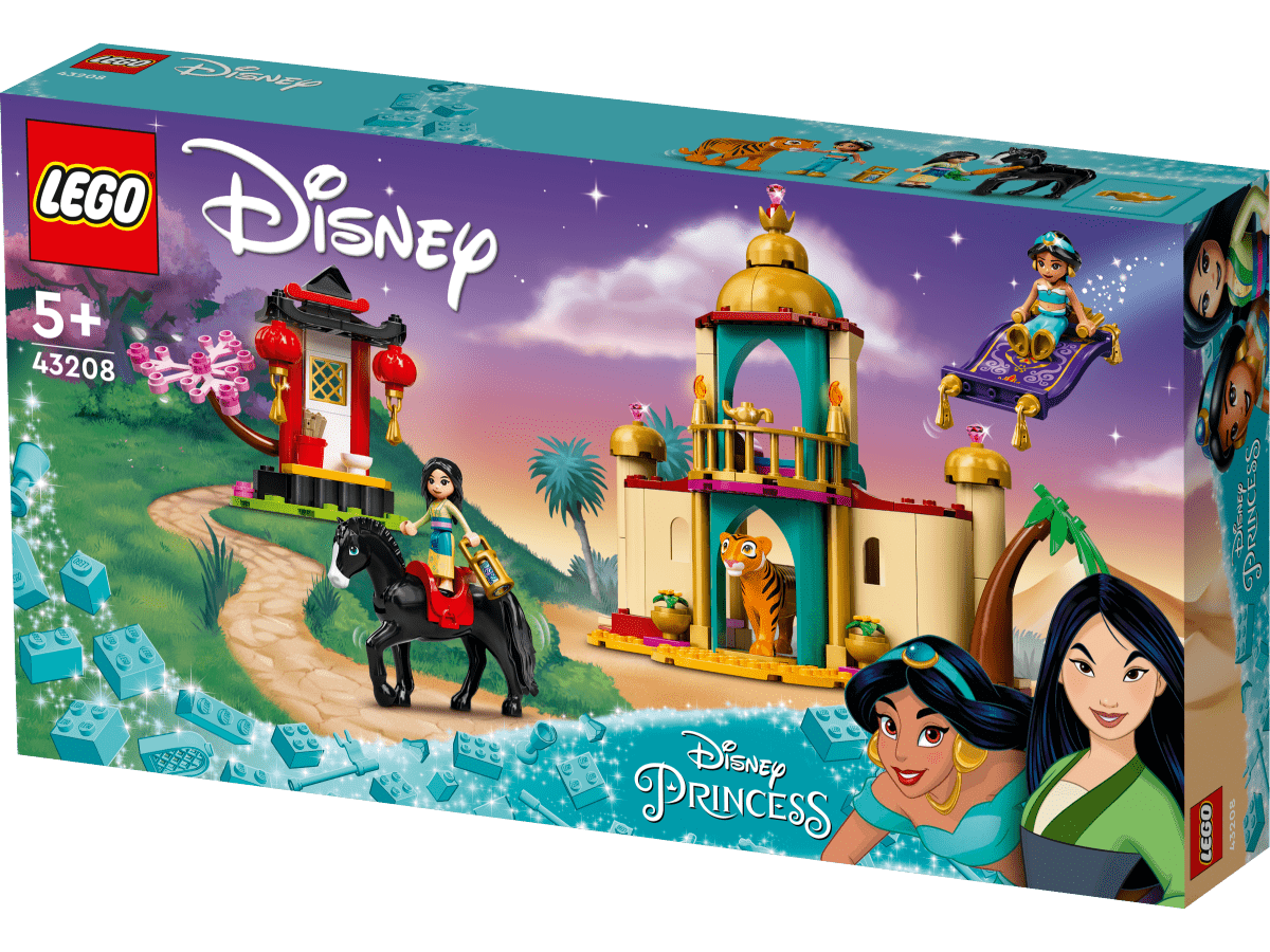 LEGO 43208 Jasminen ja Mulanin seikkailu - ALETUU.FI