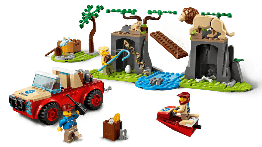 LEGO 60301 Villieläinten pelastusmaasturi - ALETUU.FI
