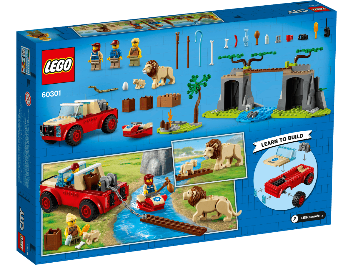 LEGO 60301 Villieläinten pelastusmaasturi - ALETUU.FI