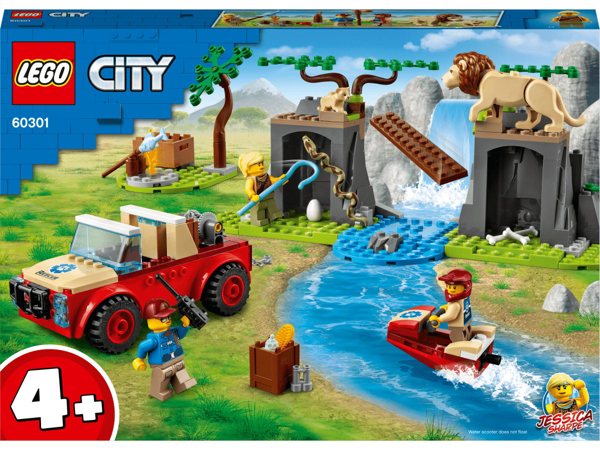 LEGO 60301 Villieläinten pelastusmaasturi - ALETUU.FI