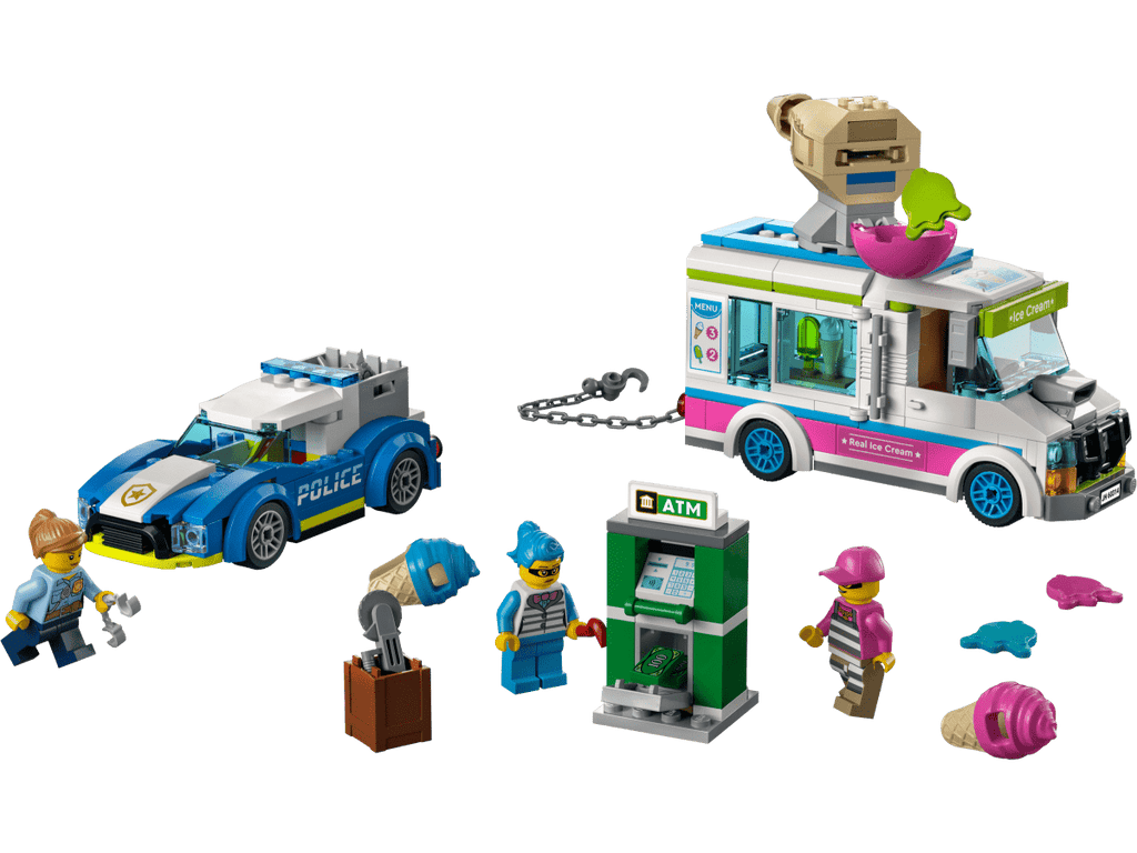 LEGO 60314 Poliisin takaa-ajama jäätelöauto - ALETUU.FI