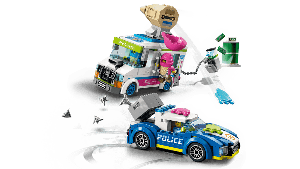 LEGO 60314 Poliisin takaa-ajama jäätelöauto - ALETUU.FI