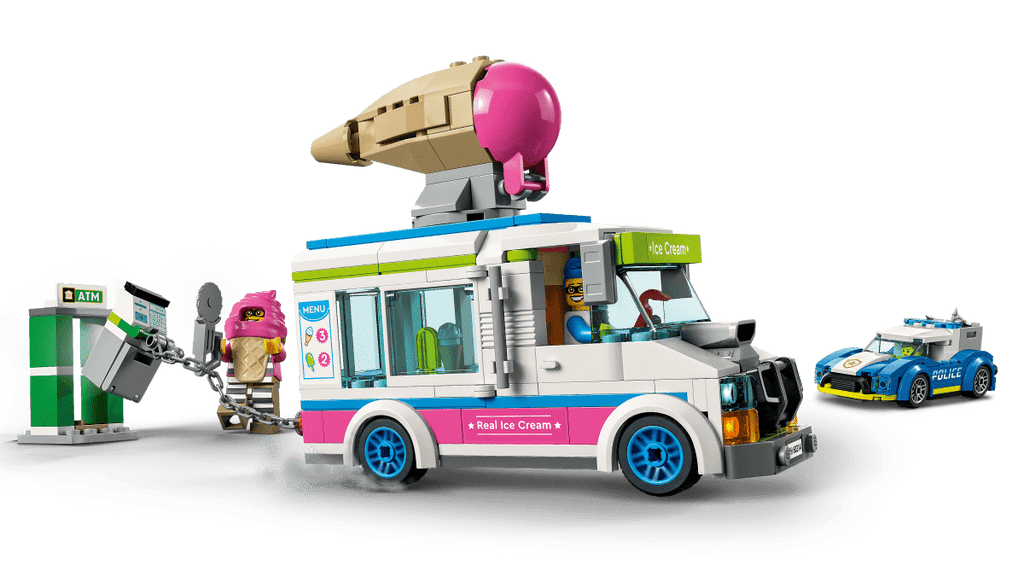 LEGO 60314 Poliisin takaa-ajama jäätelöauto - ALETUU.FI