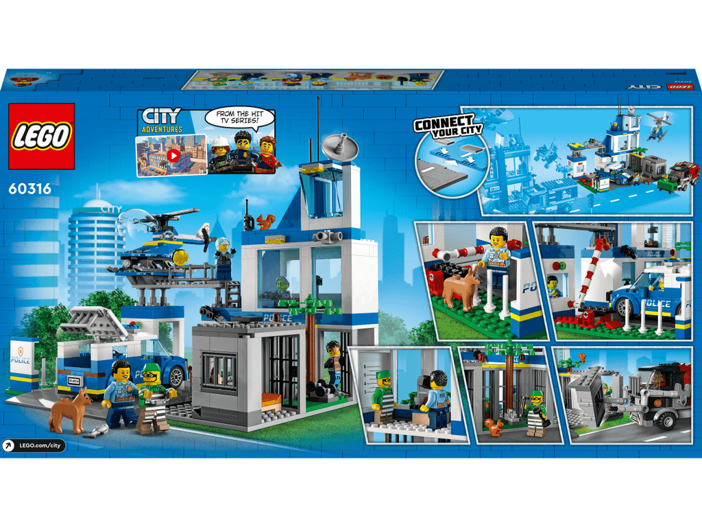 LEGO 60316 Poliisiasema - ALETUU.FI