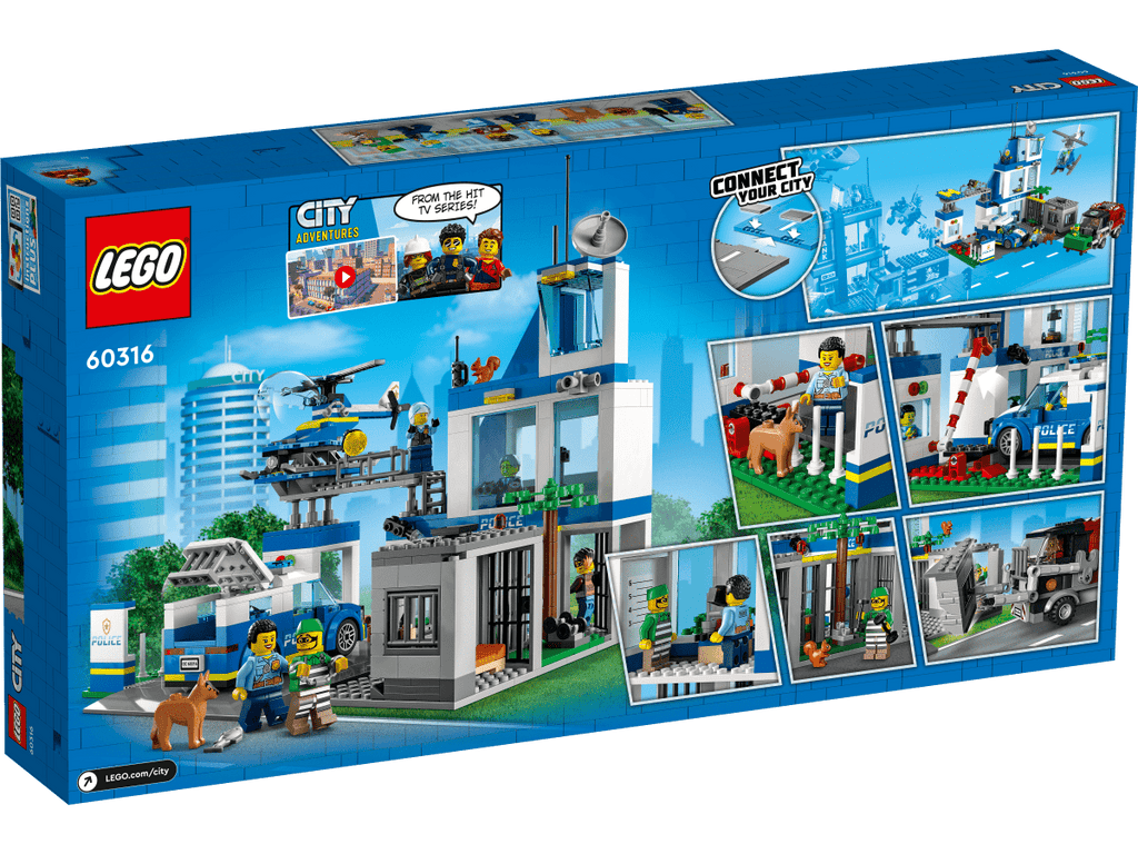 LEGO 60316 Poliisiasema - ALETUU.FI