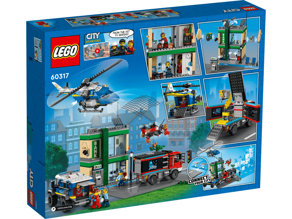 LEGO 60317 Poliisi ja pankkirosvojen takaa-ajo - ALETUU.FI