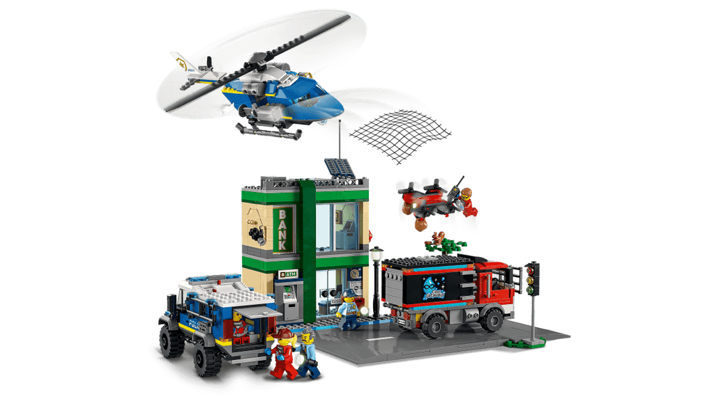 LEGO 60317 Poliisi ja pankkirosvojen takaa-ajo - ALETUU.FI
