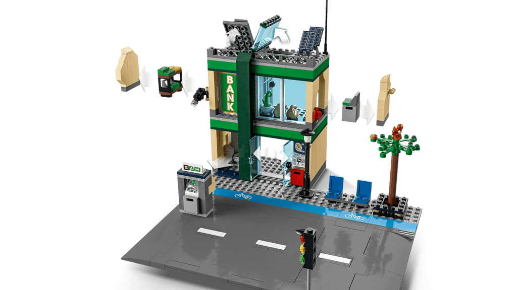 LEGO 60317 Poliisi ja pankkirosvojen takaa-ajo - ALETUU.FI