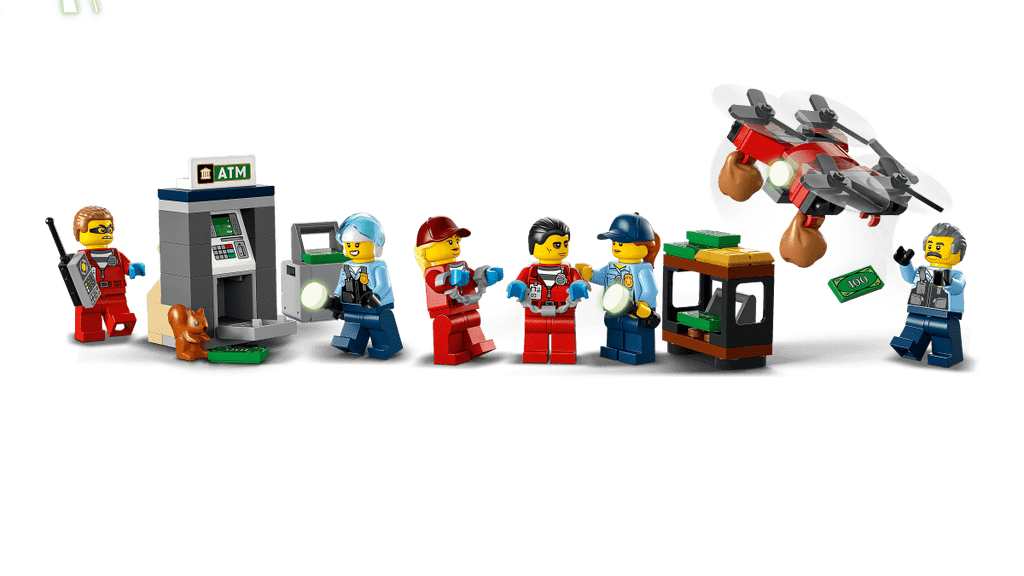 LEGO 60317 Poliisi ja pankkirosvojen takaa-ajo - ALETUU.FI