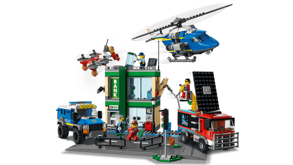 LEGO 60317 Poliisi ja pankkirosvojen takaa-ajo - ALETUU.FI