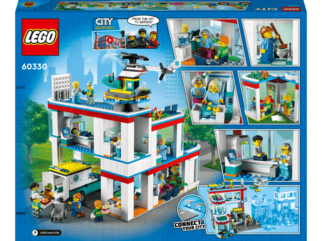 LEGO 60330 Sairaala - ALETUU.FI