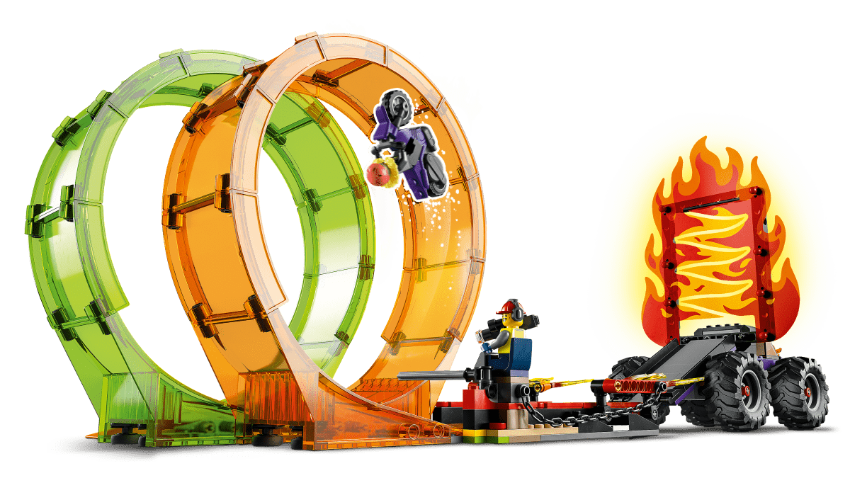 LEGO 60339 Kahden silmukan stunttishow’n areena - ALETUU.FI