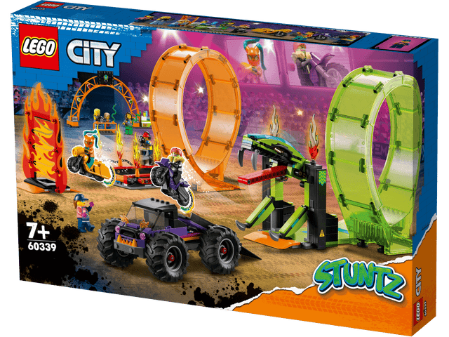 LEGO 60339 Kahden silmukan stunttishow’n areena - ALETUU.FI