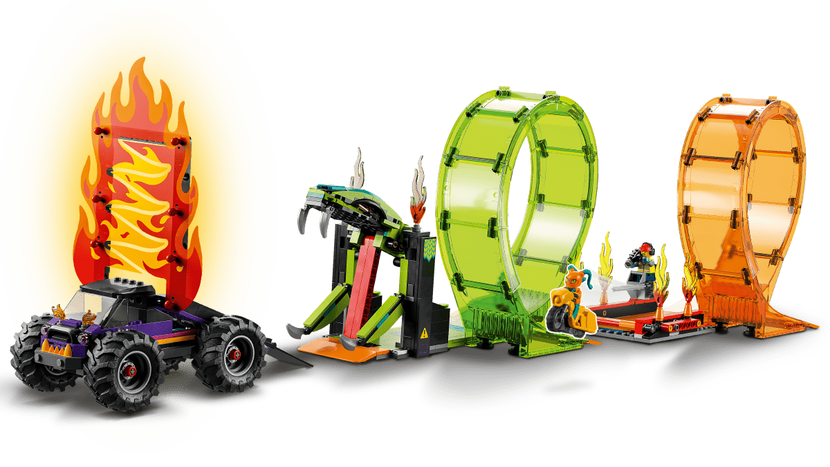LEGO 60339 Kahden silmukan stunttishow’n areena - ALETUU.FI