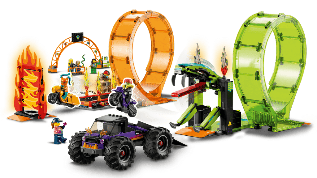 LEGO 60339 Kahden silmukan stunttishow’n areena - ALETUU.FI